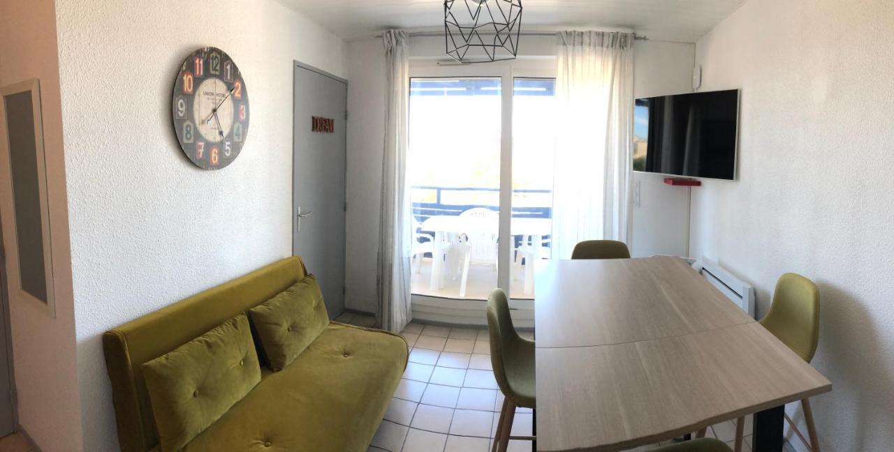 Appartement Climatise Avec Piscine & Mer Bleu Marine Лаканау Екстериор снимка